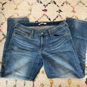Levi’s Women's Boyfriend Jeans with Patched Knees